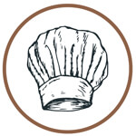 Logo Chol traiteur Toque de cuisinier